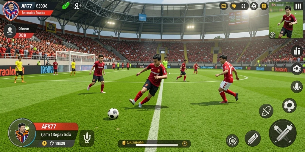 Tampilan gameplay AFK77 yang seru dan mendebarkan.