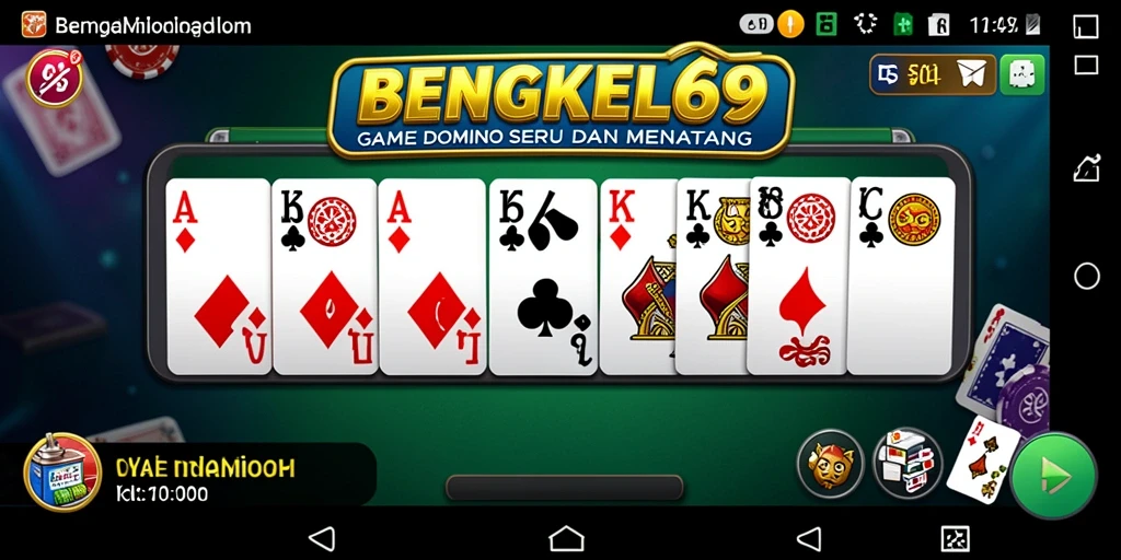 Tampilan gameplay yang menarik dan interaktif di BENGKEL69.