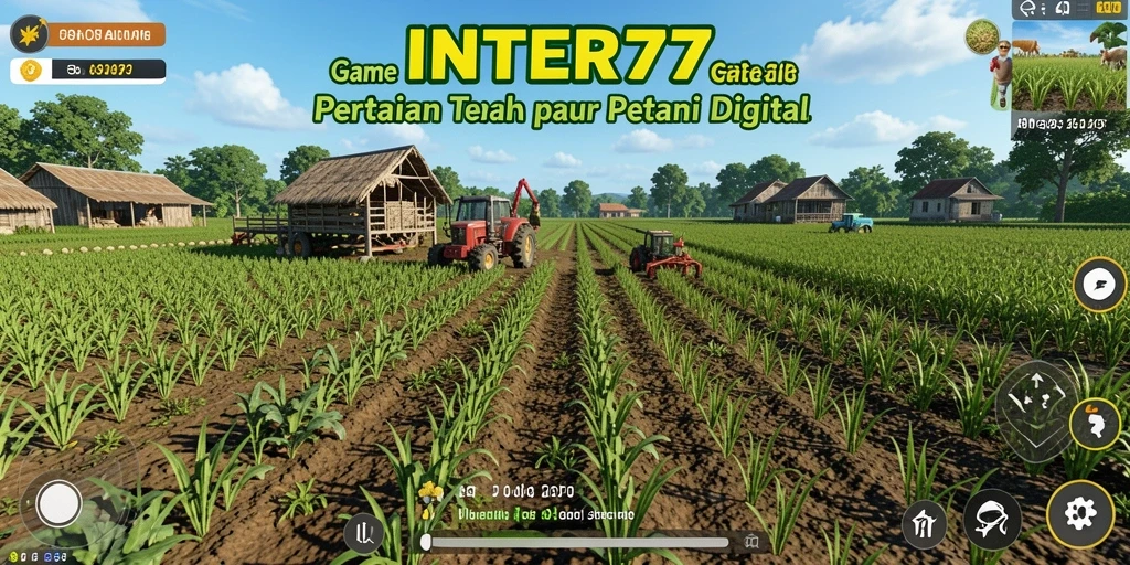 Tampilan gameplay <strong>INTER77</strong> yang menarik dan interaktif di dunia pertanian.