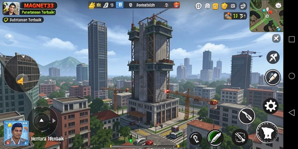 Gameplay seru Tower Defense di MAGNET33.