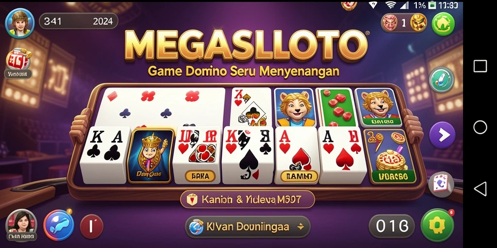 Gambaran gameplay menarik dari MEGASLOTO dengan tampilan sederhana.