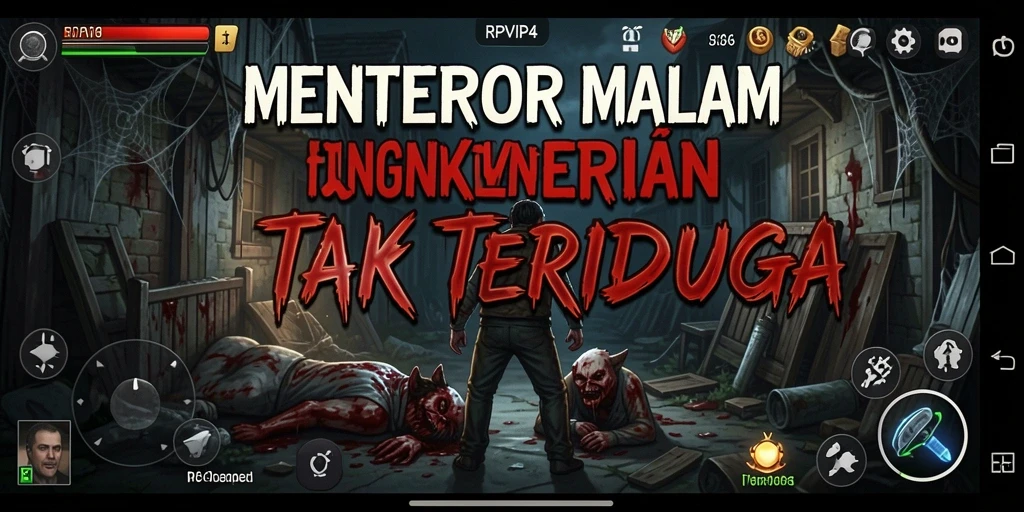 Screenshot utama RPVIP4 menampilkan ketegangan gameplay Horror yang mendalam.