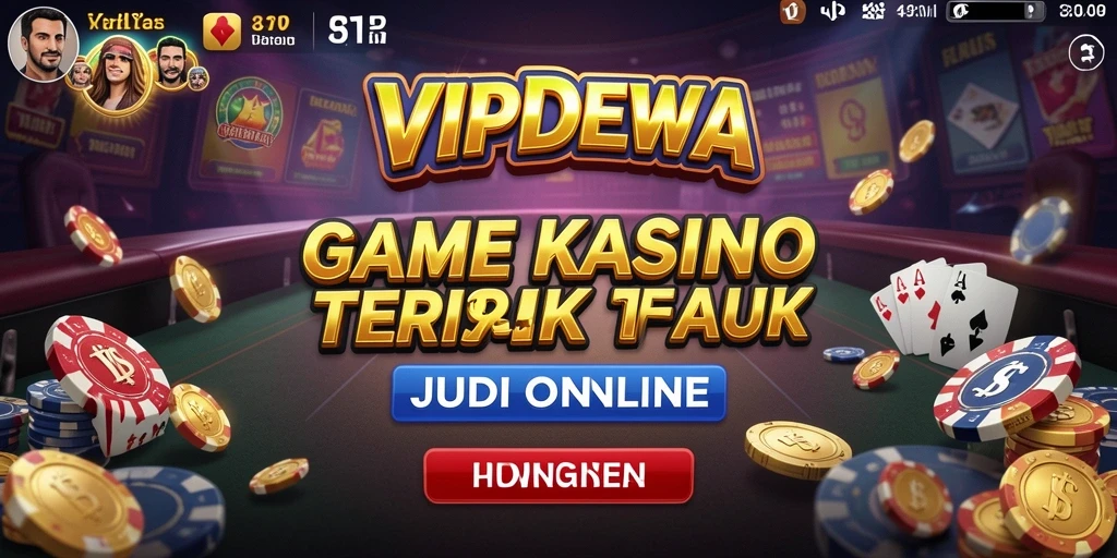 Tampilan gameplay Kasino VIPDEWA yang penuh warna dan mendebarkan.