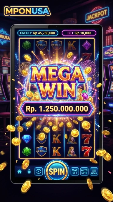Mponusa menampilkan halaman unduh aplikasi dengan jelas dan informatif.